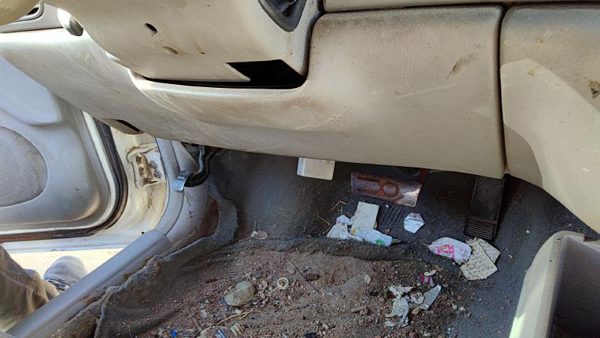1997-2005 Buick Century Lower Dash Under Column Knee Bolster Trim Panel Gray 14B — photo 4