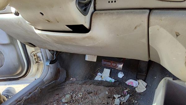 1997-2005 Buick Century Lower Dash Under Column Knee Bolster Trim Panel Gray 14B — photo 3