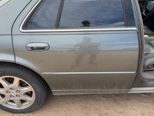 2003 Cadillac Seville Rear Door RH Thunder Gray 88U — photo 2