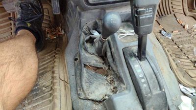 1995 Nissan Pathfinder 4X4 Shifter Lever Assembly With Linkage 4Wd T Case Shift