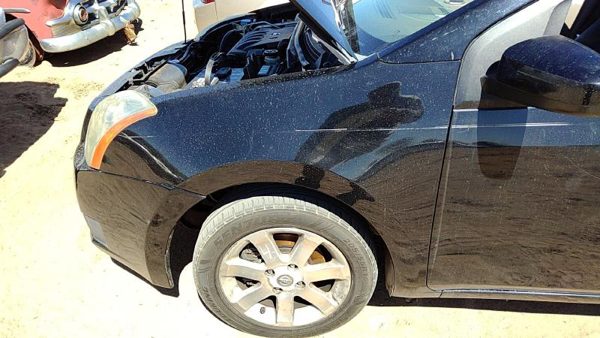 2007-2012 Nissan Sentra Driver Left Front Fender Oem 2.0L Black Kh3 63113Et030 — photo 1