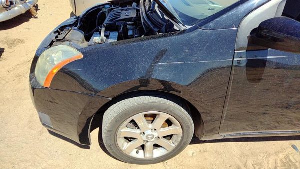 2007-2012 Nissan Sentra Driver Left Front Fender Oem 2.0L Black Kh3 63113Et030 — photo 3