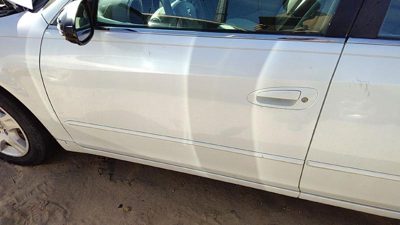 2003 Nissan Altima Front Door LH White QX3