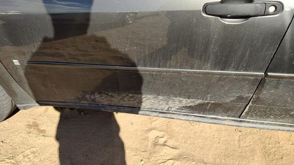 05-10 G6 Driver Left Front Moulding From Door Oem Trim Strip Sedan Granite 59U — photo 1