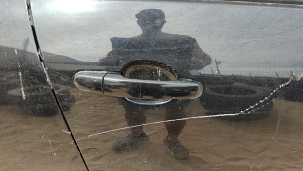 07-09 Grand Vitara Xl-7 Passenger Right Front Outside Door Handle Oem Black — photo 2