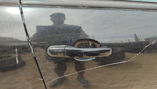 07-09 Grand Vitara Xl-7 Passenger Right Front Outside Door Handle Oem Black — photo 3