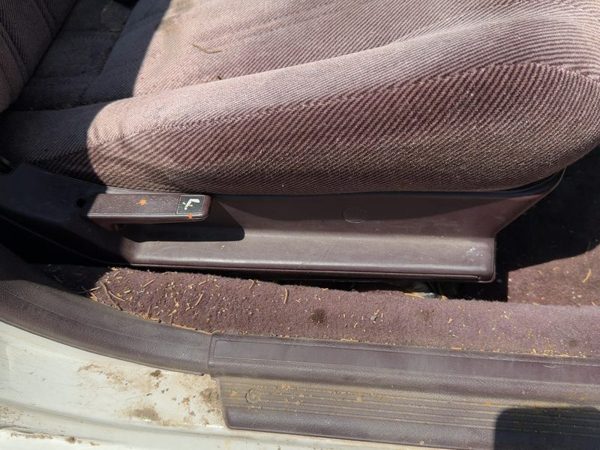 1986-1989 Honda Accord Lx Passenger Right Side Seat Trim Panel Oem Maroon — photo 4