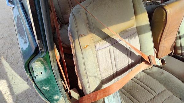 84 Jeep Grand Wagoneer Passenger Right Front Seat Belt Retractor Shoulder Brown — photo 1