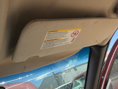 2002-2005 Chevy Venture Passenger Right Sun Visor Oem Gray 14C 10345189