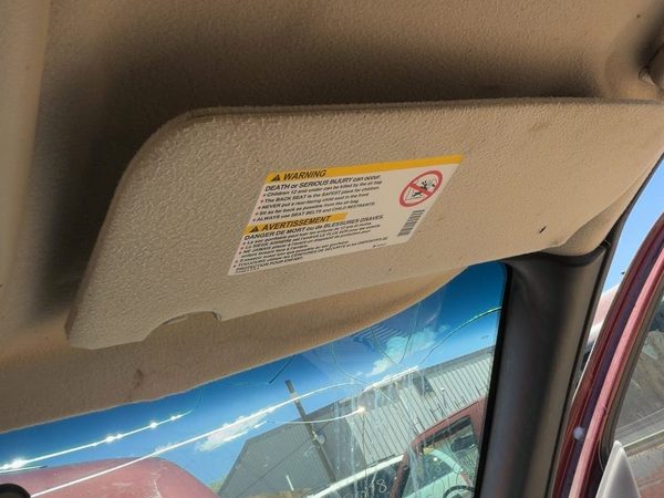 2002-2005 Chevy Venture Passenger Right Sun Visor Oem Gray 14C 10345189 — photo 1