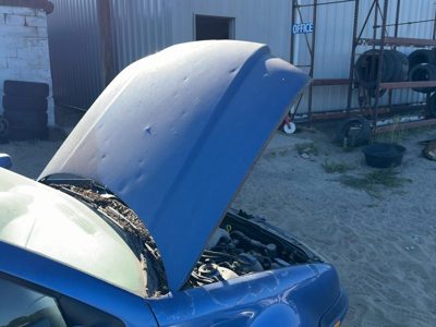 2002 Volkswagen Jetta Hood Blue
