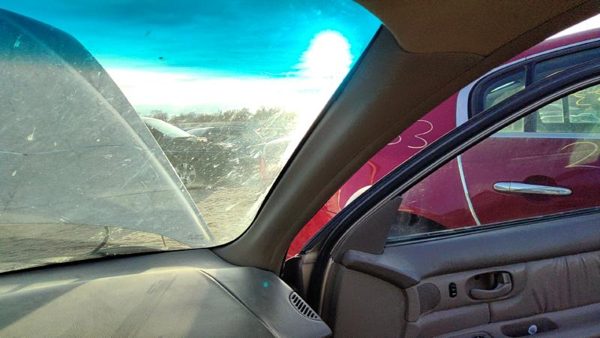 1997 Buick Century Passenger Right A Pillar Trim Windshield Post Panel Taupe 52B — photo 3