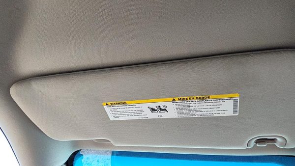 2013-2024 Dodge Ram 1500 Driver Left Sun Visor Oem 1Vf25bd1ad — photo 4