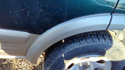1998-2002 Honda Passport Driver Left Rear Flare Moulding On Door Oem Lh