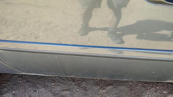 07 Caravan Passenger Right Rear Moulding From Door Back Trim Strip Magnesium Ppk — photo 3