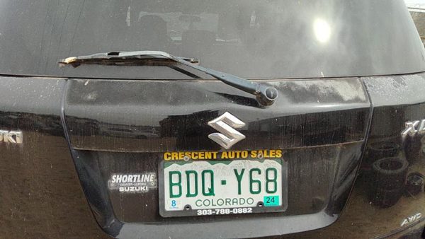 07-09 Suzuki Grand Vitara Xl-7 Liftgate Hatch Rear Outside Door Handle Oem Black — photo 2