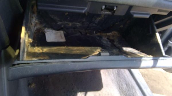 89-93 Mitsubishi Galant Vr-4 Glove Box Assembly Complete Door With Latch Black — photo 7