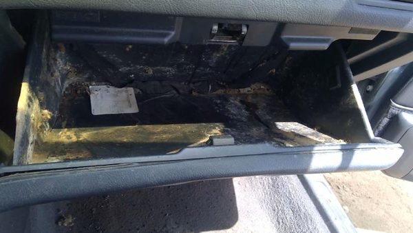 89-93 Mitsubishi Galant Vr-4 Glove Box Assembly Complete Door With Latch Black — photo 8
