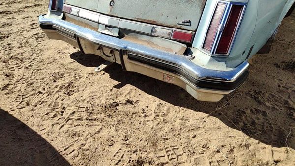 1975 Olds Cutlass Rear Bumper Assembly Supreme Chrome OEM 2 Door Coupe 414391 — photo 1