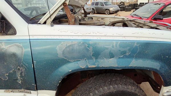 1988-1999 Chevy Silverado 1500 Passenger Right Front Fender Oem White 15998378 — photo 6