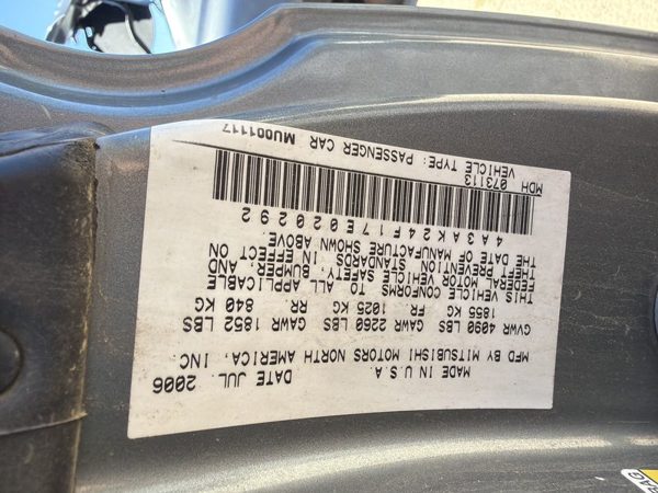 2007 Mitsubishi Eclipse — vehicle photo 8