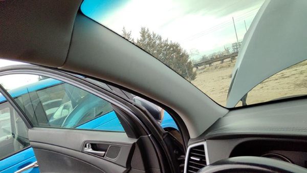 16-18 Hyundai Tucson Driver Left A Pillar Trim Windshield Post Panel Black Try — photo 4