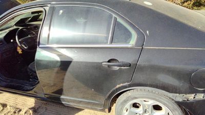 2010 Ford Fusion Rear Door LH Uh Tuxedo Black Metallic