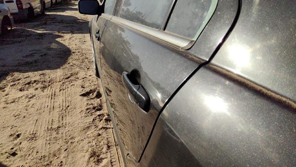 2010 Ford Fusion Rear Door LH Uh Tuxedo Black Metallic — photo 3