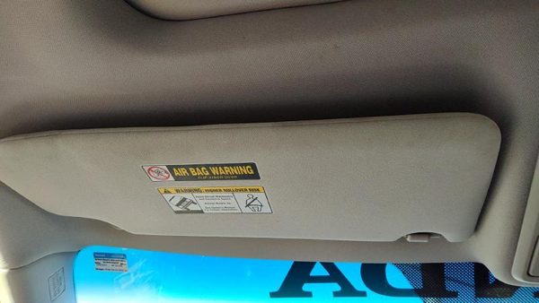 2009-2015 Honda Pilot Driver Left Sun Visor Oem Gray/Blue Gr 83280Szaa01za — photo 1