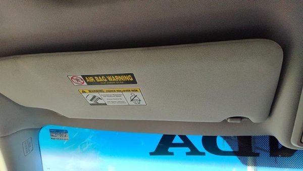 2009-2015 Honda Pilot Driver Left Sun Visor Oem Gray/Blue Gr 83280Szaa01za — photo 3