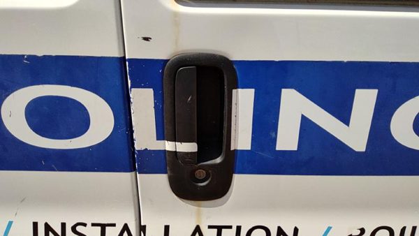 2010-2014 Chevy Express Van Passenger Right Rear Outside Door Handle Oem Back — photo 2