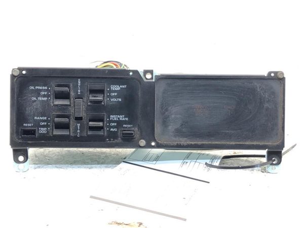 1986 Chevy Corvette C4 Dash Controls Panel Oem Buttons Switches Display Center — photo 1