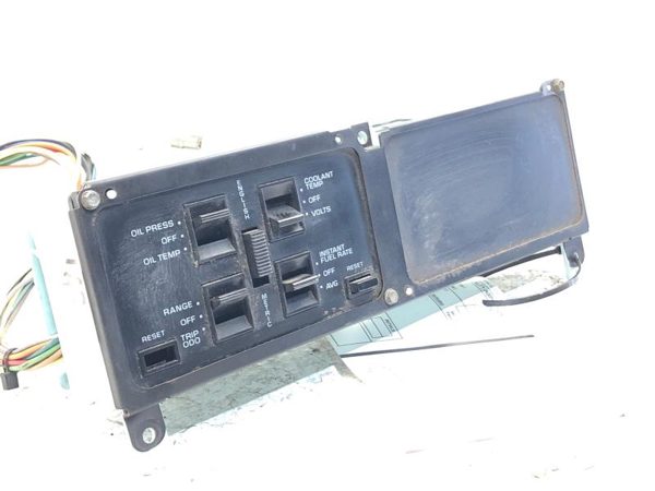 1986 Chevy Corvette C4 Dash Controls Panel Oem Buttons Switches Display Center — photo 4
