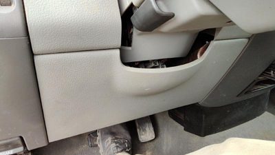 2006 Ford F150 Lower Dash Under Column Knee Bolster Trim Panel Oem Gray Me