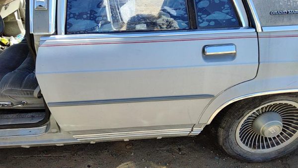 1985 Mercury Grand Marquis Rear Door LH Gray — photo 3
