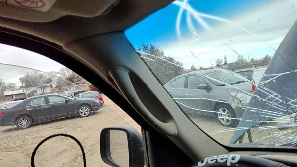02-07 Jeep Liberty Driver Left A Pillar Trim Windshield Post Panel Oem Gray M5dv — photo 3
