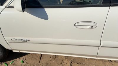2002 Buick Century Front Door LH White