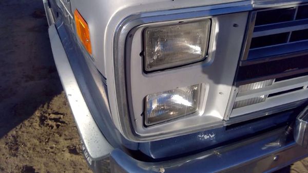 85-91 Chevy G20 Van Passenger Right Dual Pair Head Light Front Lamp With Bracket — photo 8