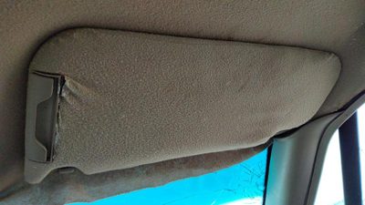 1991-1996 Buick Park Ave Ultra Passenger Right Sun Visor Oem Tan