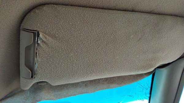 1991-1996 Buick Park Ave Ultra Passenger Right Sun Visor Oem Tan — photo 2