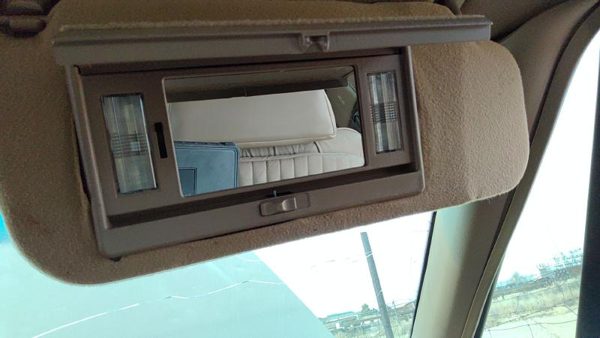 1991-1996 Buick Park Ave Ultra Passenger Right Sun Visor Oem Tan — photo 8