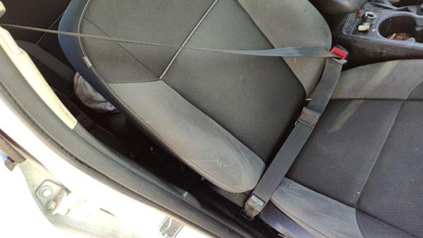 13-18 Focus Ford Passenger Right Front Seat Belt Retractor Shoulder Black Ew — photo 1