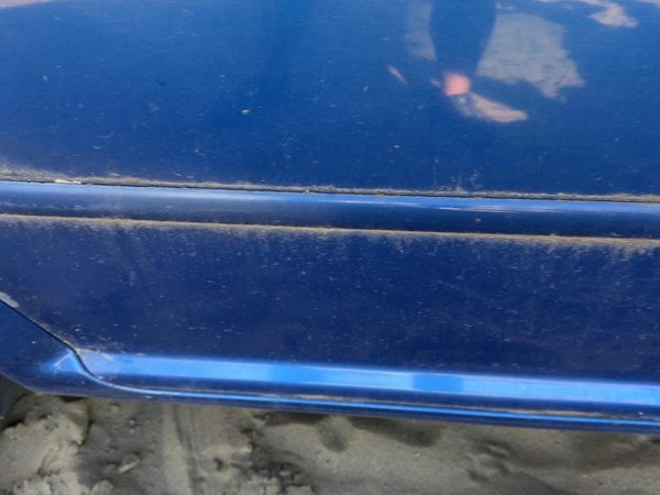 99-05 Jetta Passenger Right Rear Moulding From Door Oem Back Without Chrome Blue — photo 4