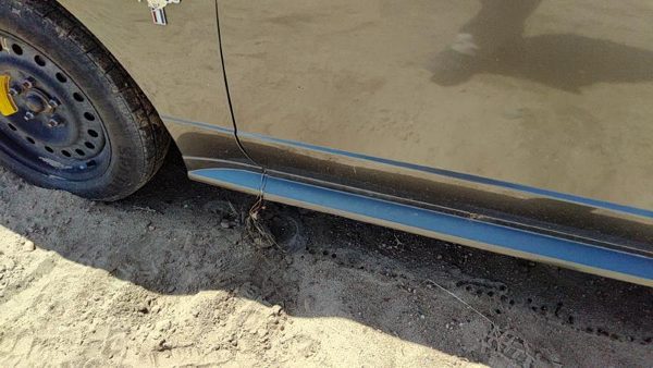 99-04 Mustang Driver Left Lower Rocker Panel Moulding Side Skirt Shadow Gray Cx — photo 5
