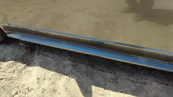99-04 Mustang Driver Left Lower Rocker Panel Moulding Side Skirt Shadow Gray Cx — photo 3