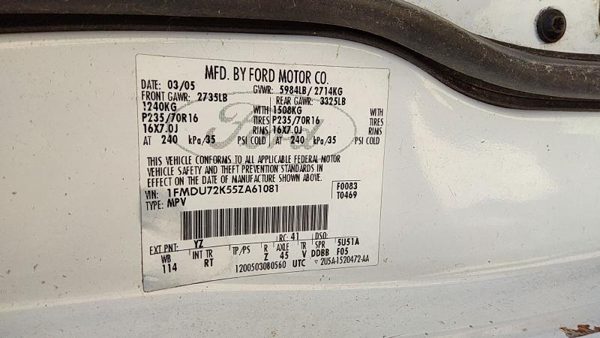 2005 Ford Explorer Axle Shaft RH — photo 5