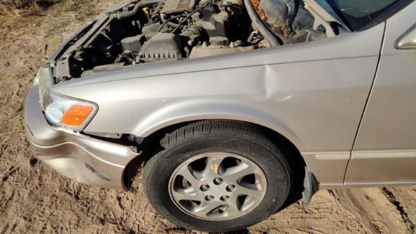 1997-2001 Toyota Camry Driver Left Front Fender Gold Oem 53812Aa020 — photo 1