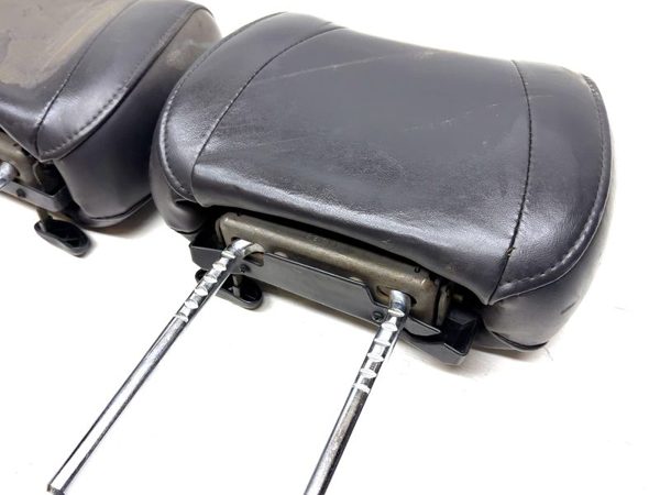 2000-2001 Jeep Grand Cherokee Rear Headrest Head Rest Pair Leather Oem Sk991Azaa — photo 3