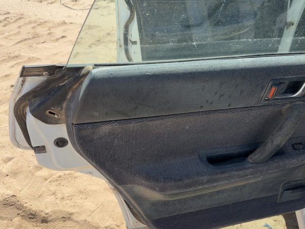 1994 Subaru Legacy Rhd Driver Left Rear Door Trim Panel With Switches Back Gray — photo 4