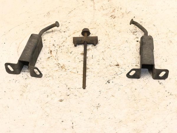 1986 Corvette Spare Tire Carrier With Mount Bracket Set Hardware Cover Shield — photo 12